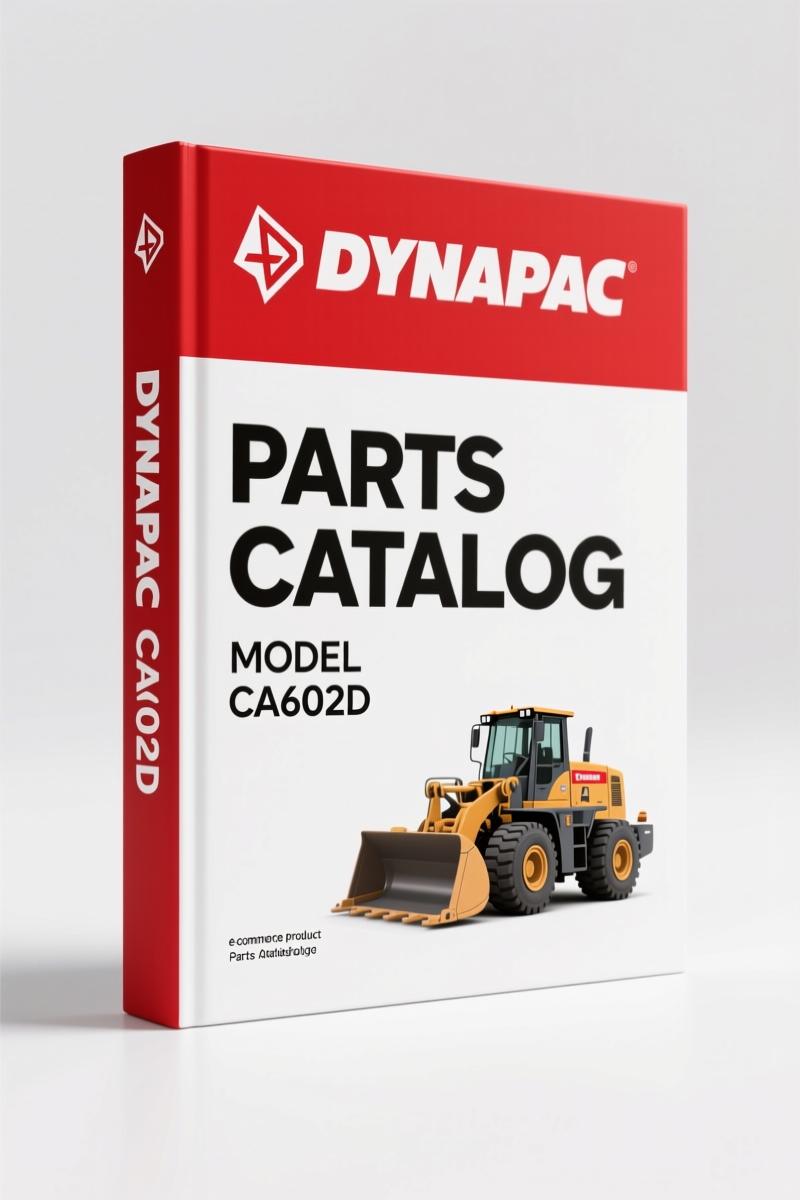 Dynapac CA602D Parts Catalog – 314-Page OEM Spare Parts Index