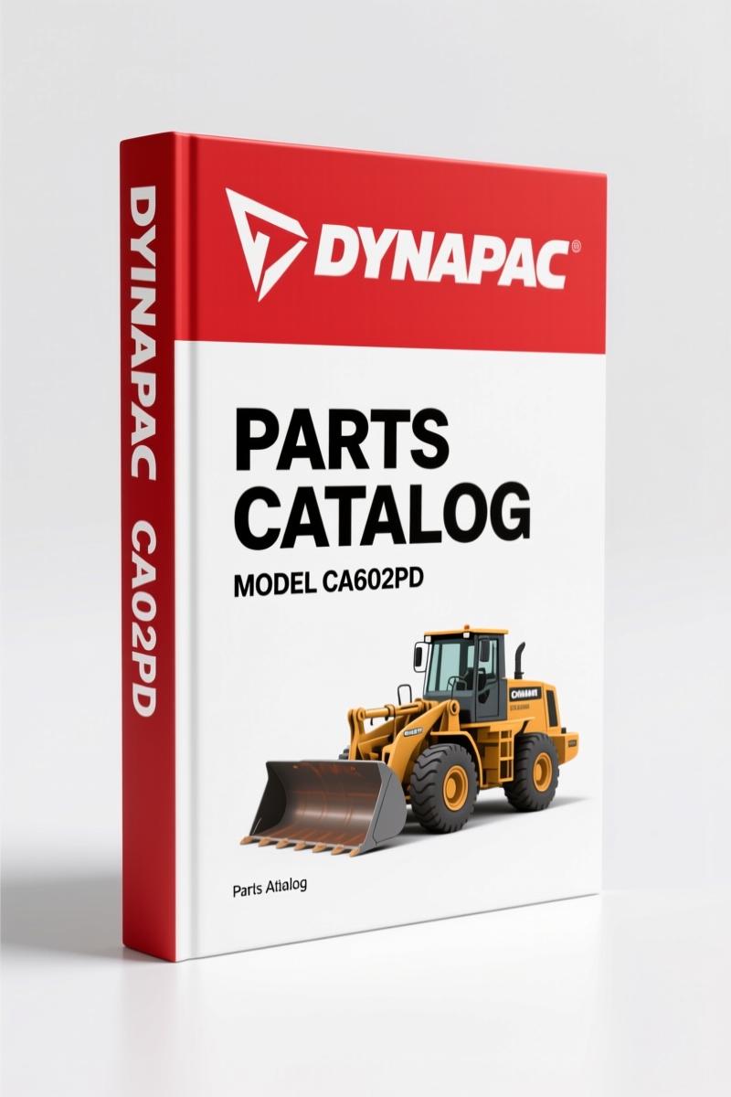 Dynapac CA602PD Parts Catalog – 308 Pages of OEM Spare Parts Data