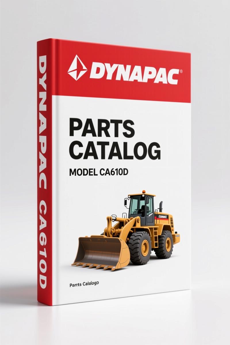 Dynapac CA610D 2010 Parts Catalog – OEM Spare Parts Reference