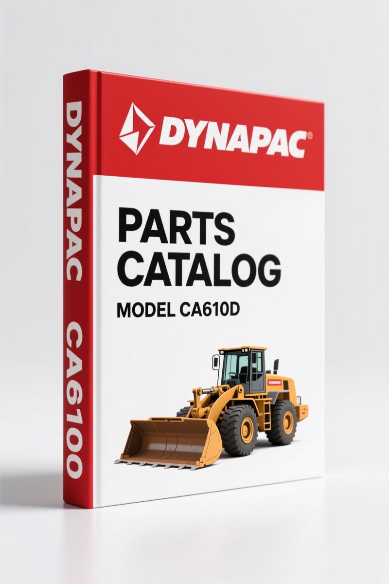 Dynapac CA610D 2014 Parts Catalog – 254-Page OEM Reference