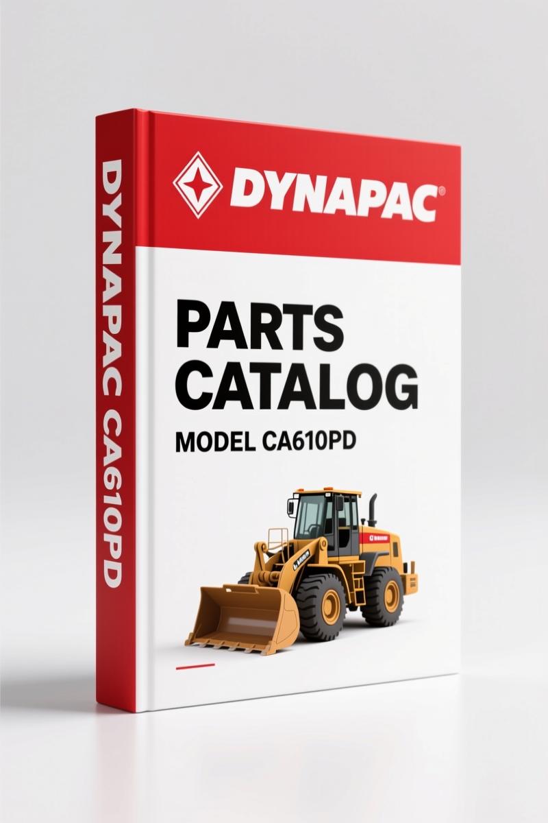Dynapac CA610PD Parts Catalog – 226 Pages of OEM Spare Parts Data