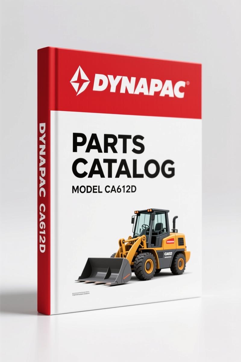 Dynapac CA612D Parts Catalog – 305 Pages of OEM Part Data