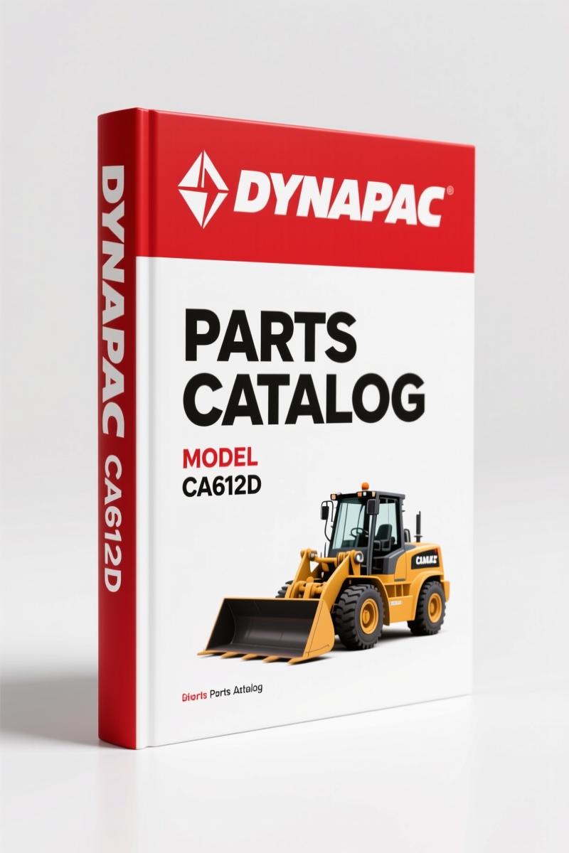 Dynapac CA612D 2011 Parts Catalog – 342 Pages of OEM Component Data