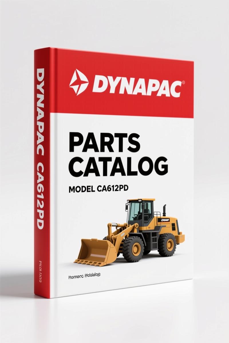 Dynapac CA612PD 2011 Parts Catalog – 344 Pages OEM Data