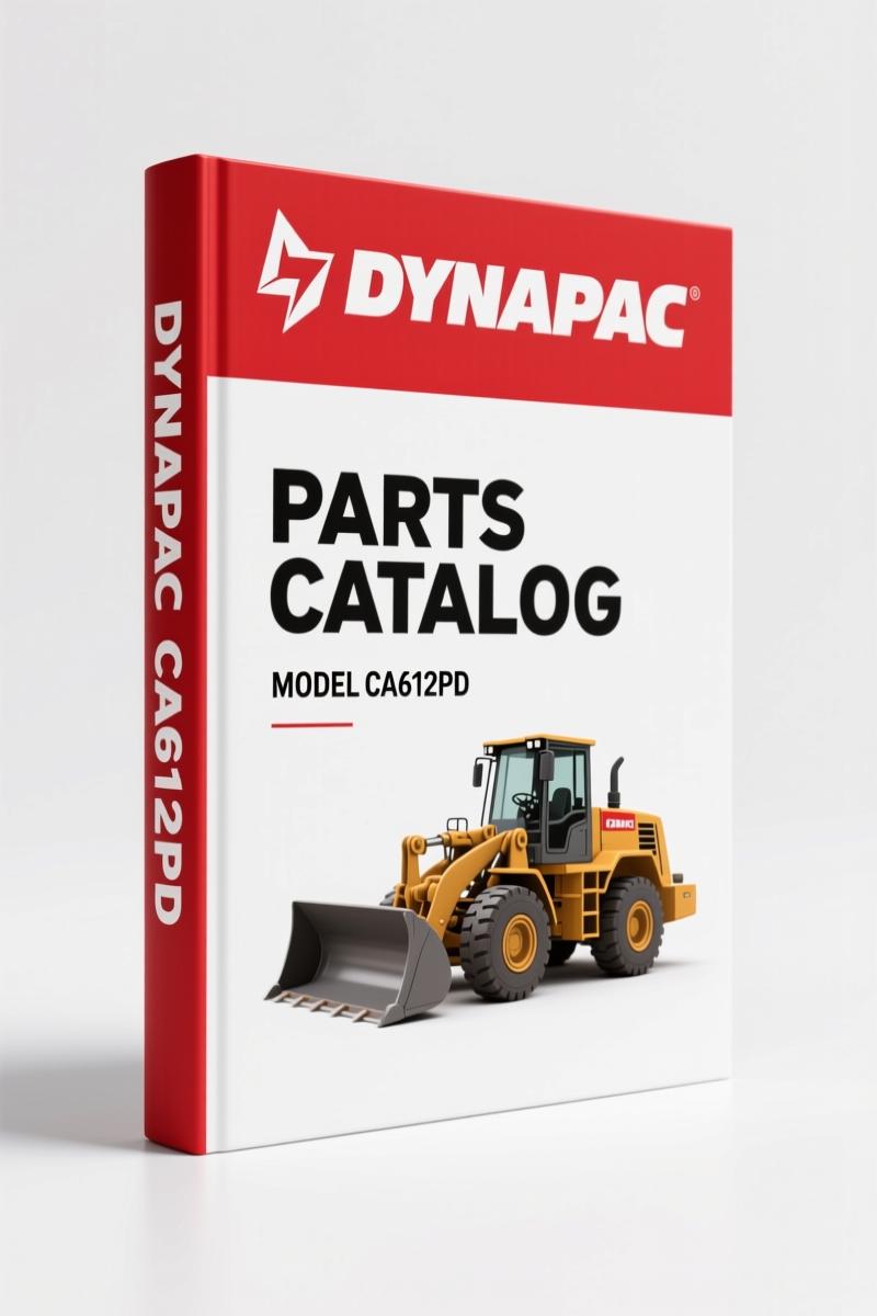 Dynapac CA612PD Parts Catalog – 329 Pages of OEM Spare Parts Diagrams