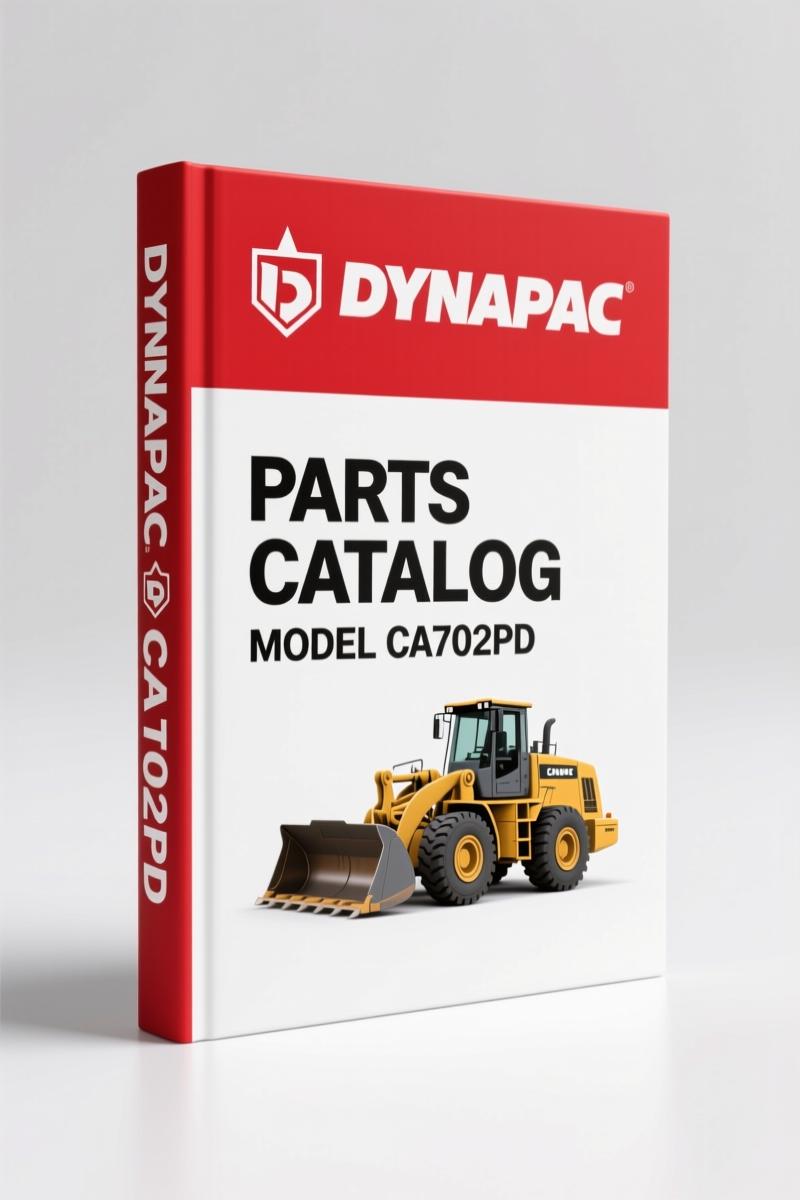 Dynapac CA702PD Parts Catalog – 230 Pages of OEM Spare Parts Data