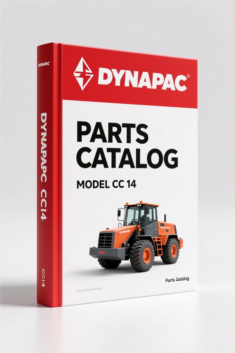Dynapac CC 14, CC 14 G Parts Catalog – 204 Pages OEM Parts Breakdown