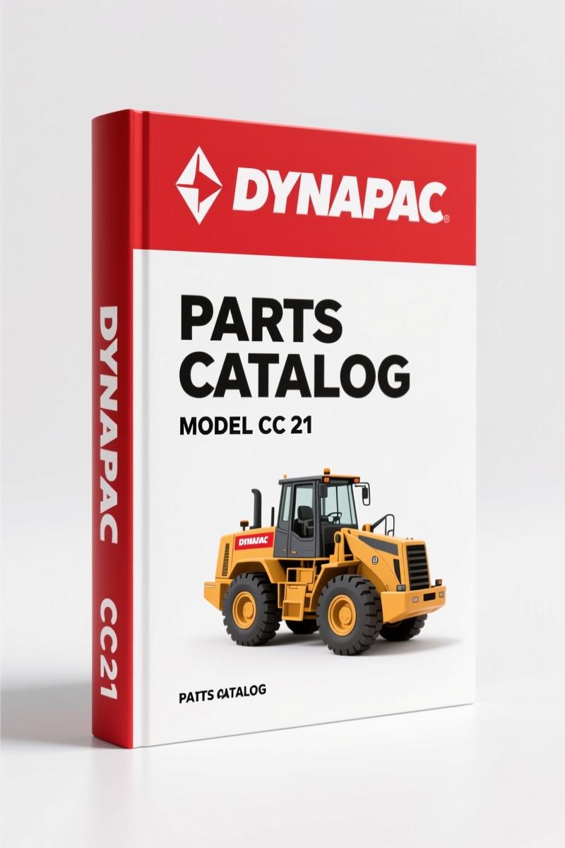 Dynapac CC 21 Parts Catalog – 240 Pages OEM Spare Parts Data