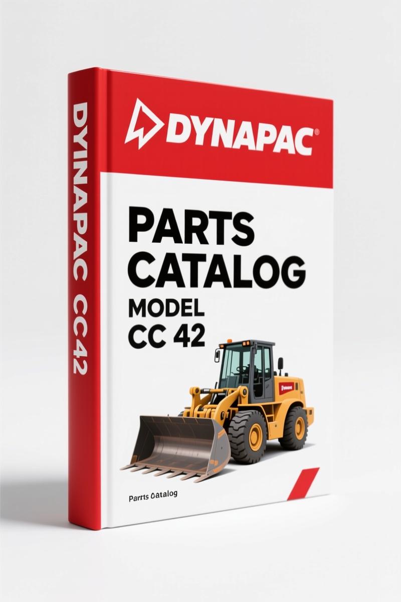 Dynapac CC 42 1989 Parts Catalog – OEM Part Numbers for Frame, Drum, Hydraulics