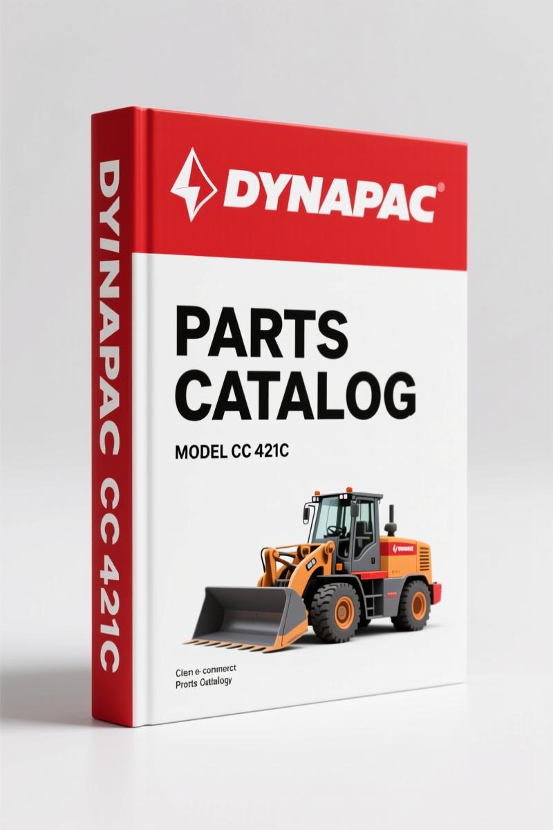 Dynapac CC 421, CC 421C Parts Catalog – 210 Pages OEM Specs