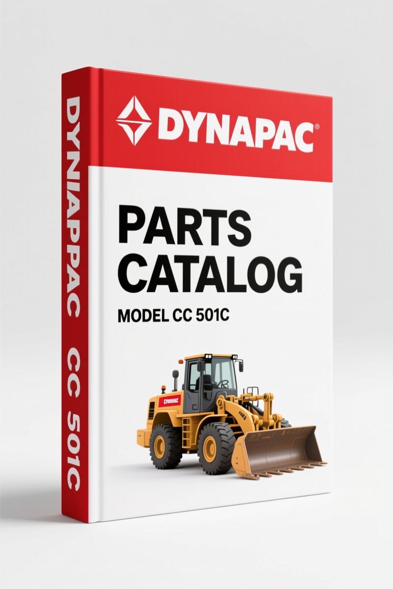 Dynapac CC 501C Parts Catalog – 222 OEM Pages