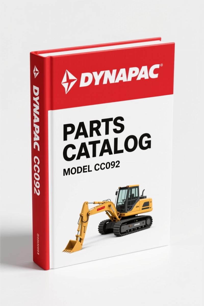 Dynapac CC092 Parts Catalog – 196 Pages of OEM Part Numbers