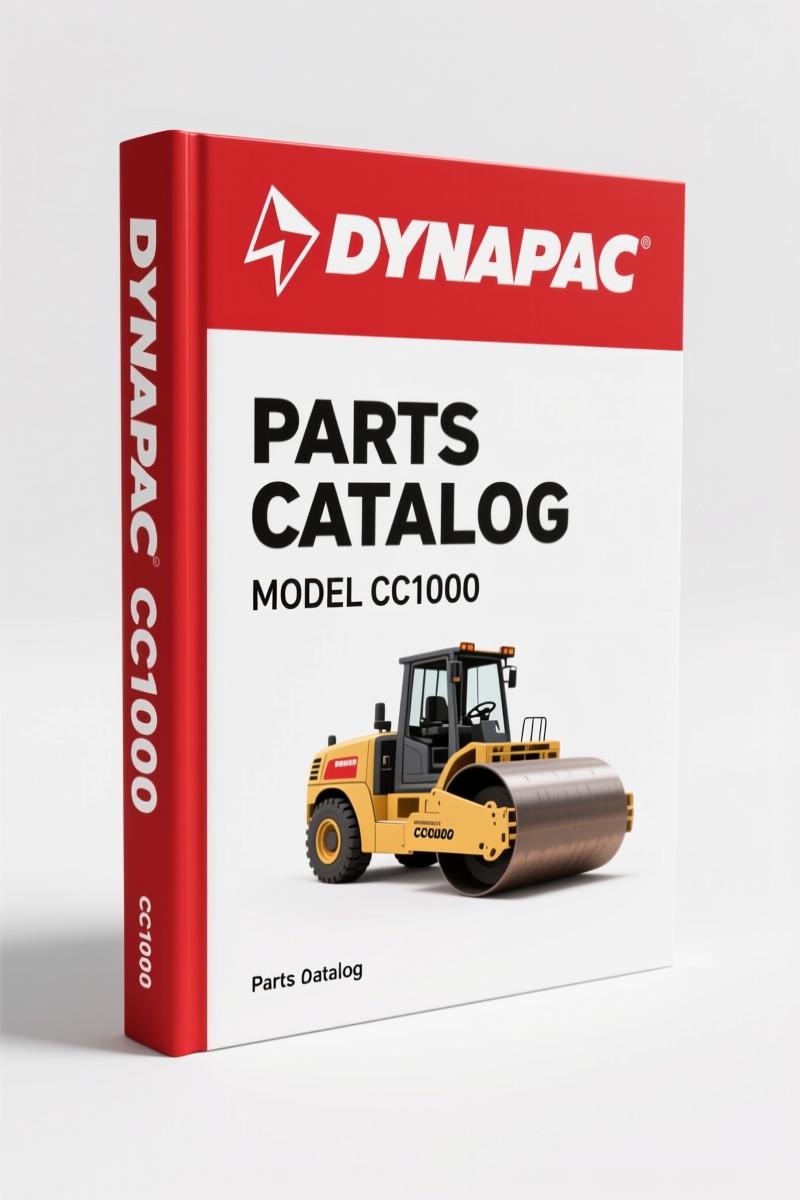 Dynapac CC1000 Parts Catalog – 143-Page OEM Spare Parts Documentation
