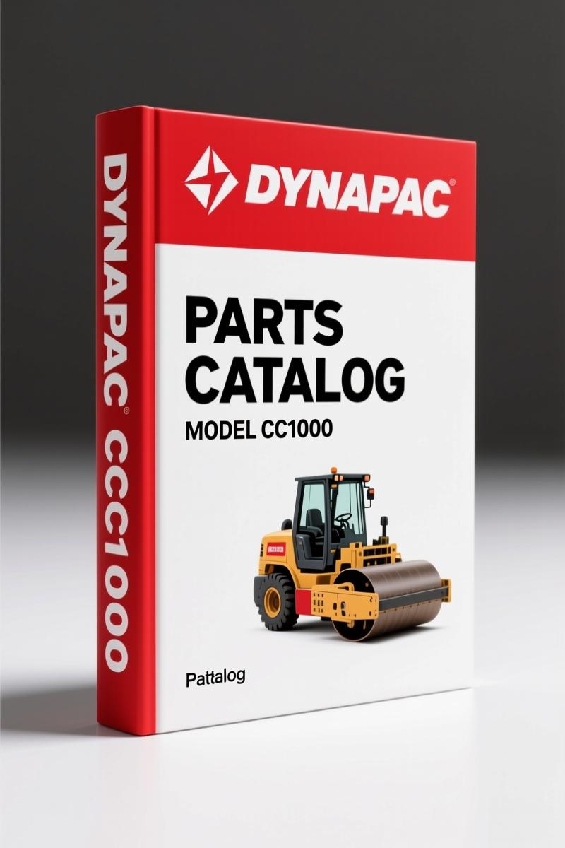Dynapac CC1000 2011 Parts Catalog – OEM Parts Identification