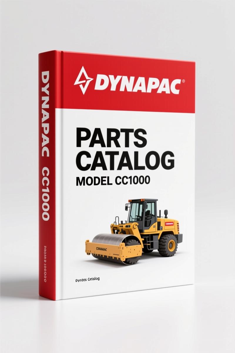 Dynapac CC1000 2015 Parts Catalog – 168 Pages of OEM Part Numbers