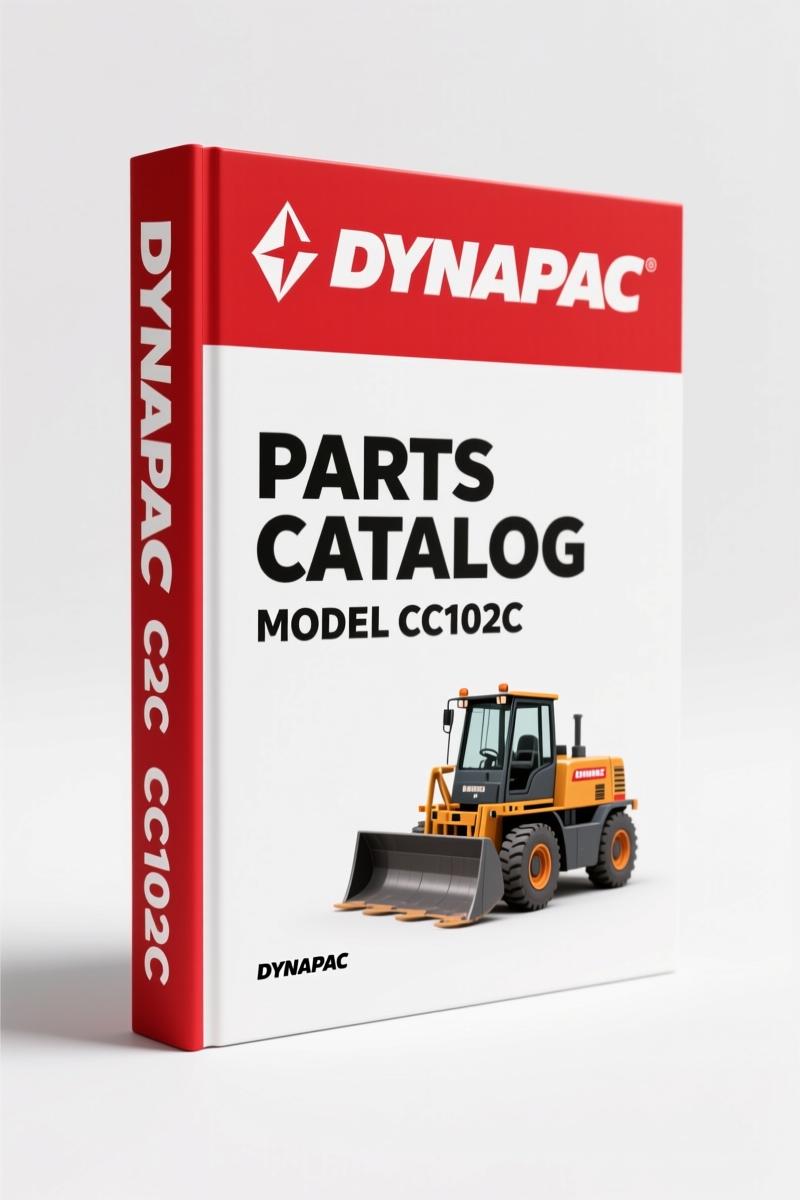 Dynapac CC102C Parts Catalog – 406 Pages OEM Exploded Diagrams