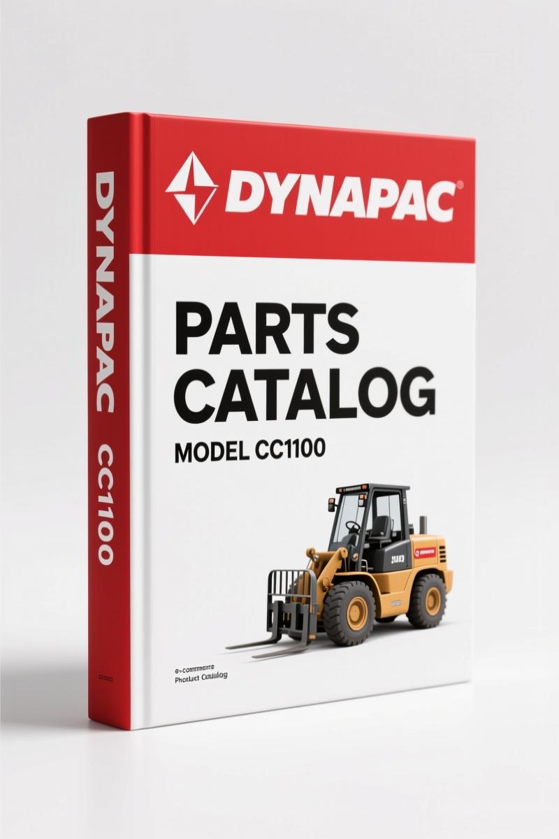 Dynapac CC1100 2011 Parts Catalog – 228 Pages OEM Spare Parts
