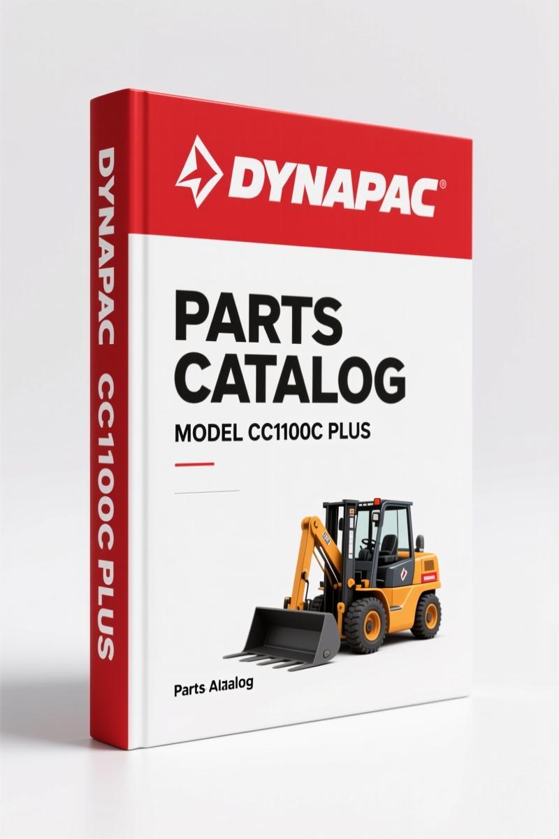 Dynapac CC1100C Plus 2016 Parts Catalog – 238 Pages of OEM Part Numbers