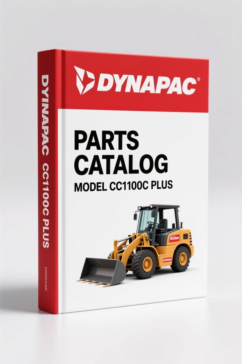 Dynapac CC1100C Plus 2015 Parts Catalog – 310 Pages of OEM Part Numbers