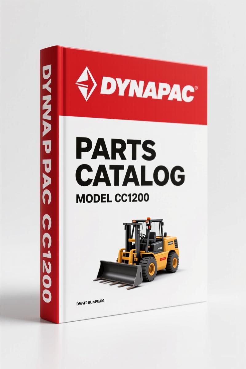 Dynapac CC1200 2015 Parts Catalog – 222 Pages OEM
