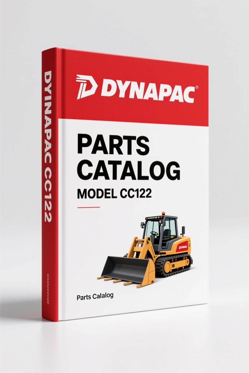Dynapac CC122 Parts Catalog – 406-Page OEM Spare Parts Documentation
