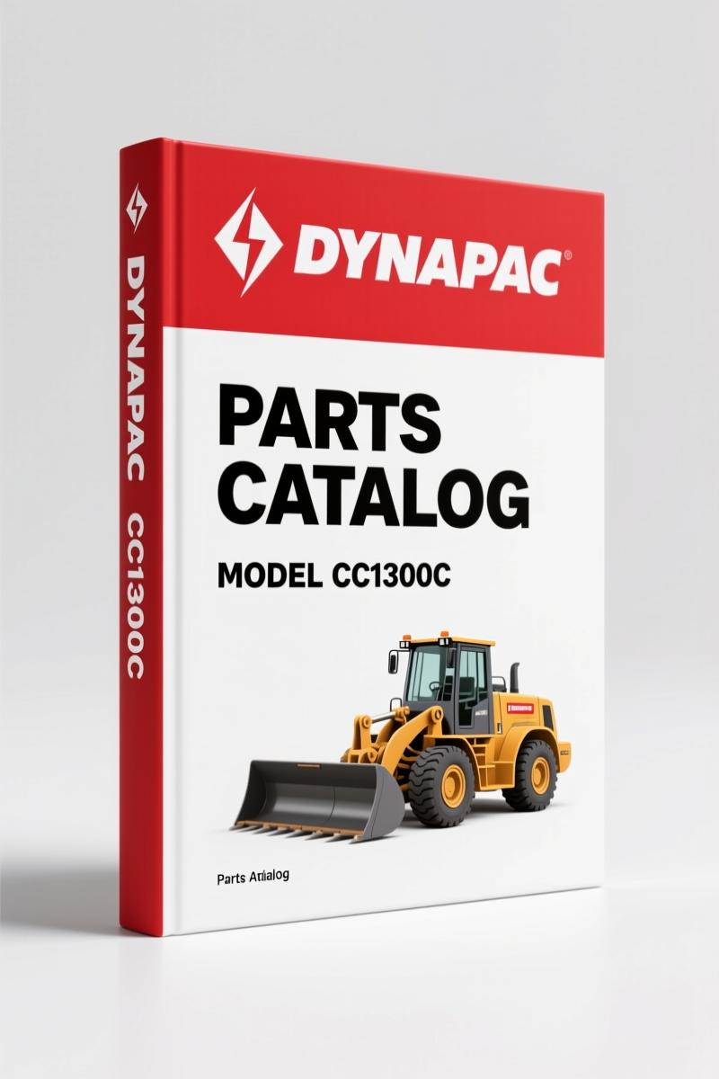 Dynapac CC1300C 2011 Parts Catalog – 226 Pages OEM Component Data