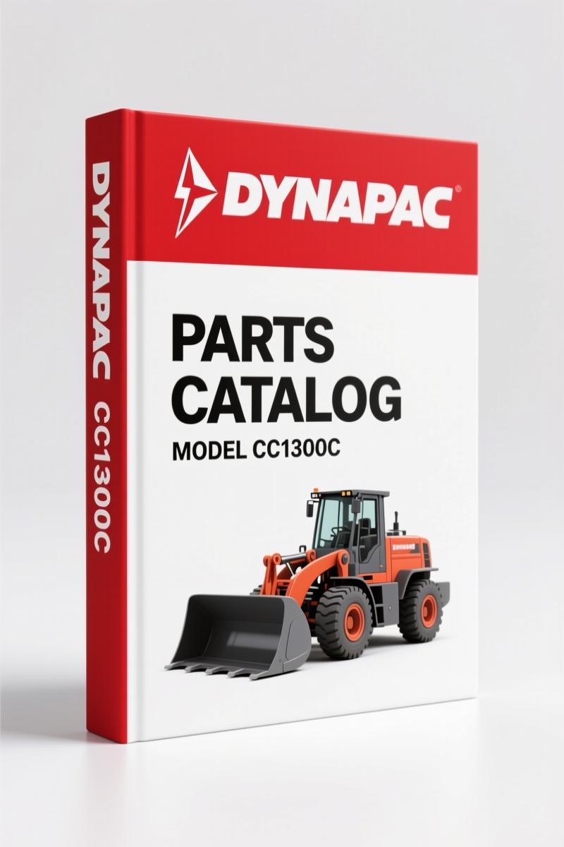 Dynapac CC1300C 2015 Parts Catalog – 316 Pages OEM Component Data