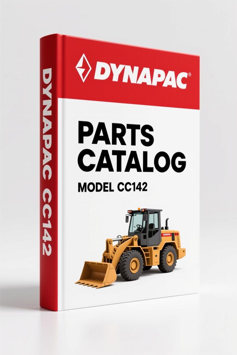Dynapac CC142 Parts Catalog: 288-Page OEM Spare Parts Reference