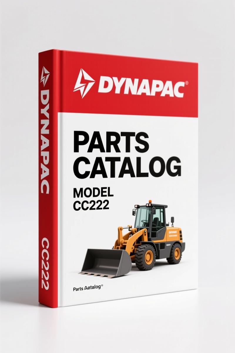 Dynapac CC222 Parts Catalog – 443 Pages OEM Parts Data