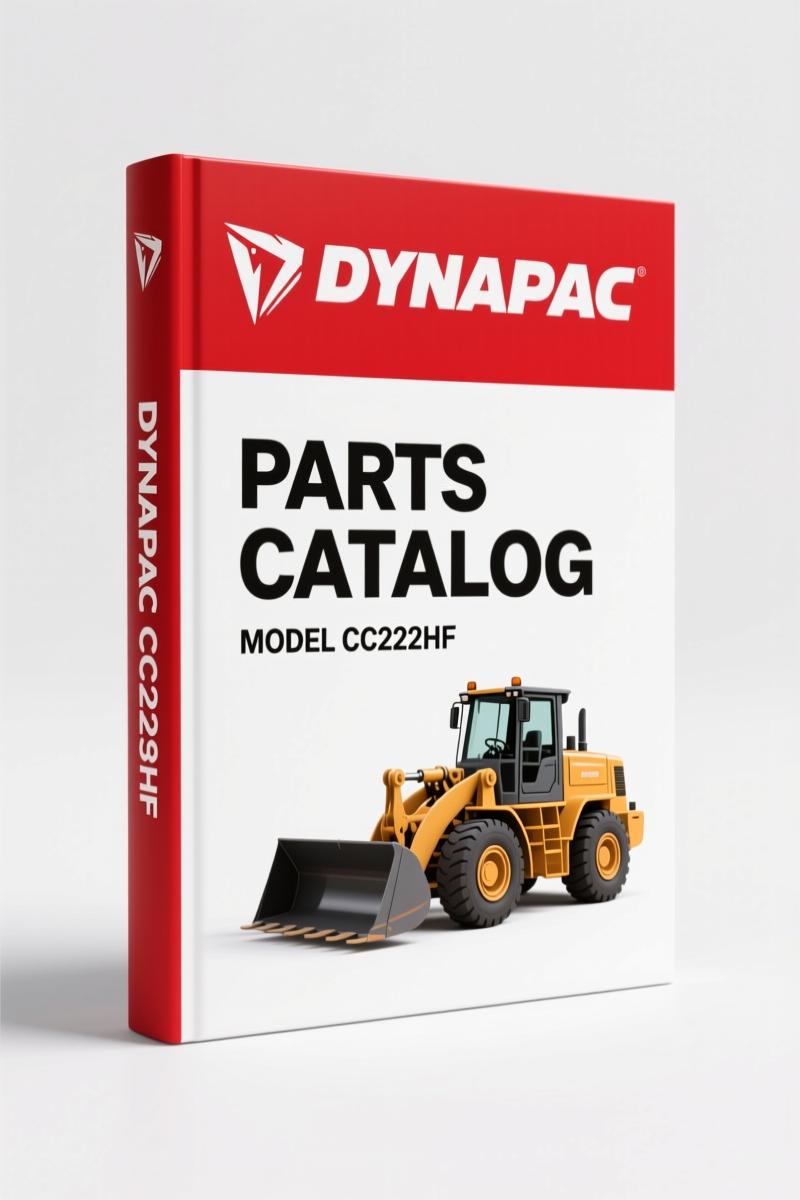 Dynapac CC222HF Parts Catalog – OEM Spare Part Numbers & Diagrams