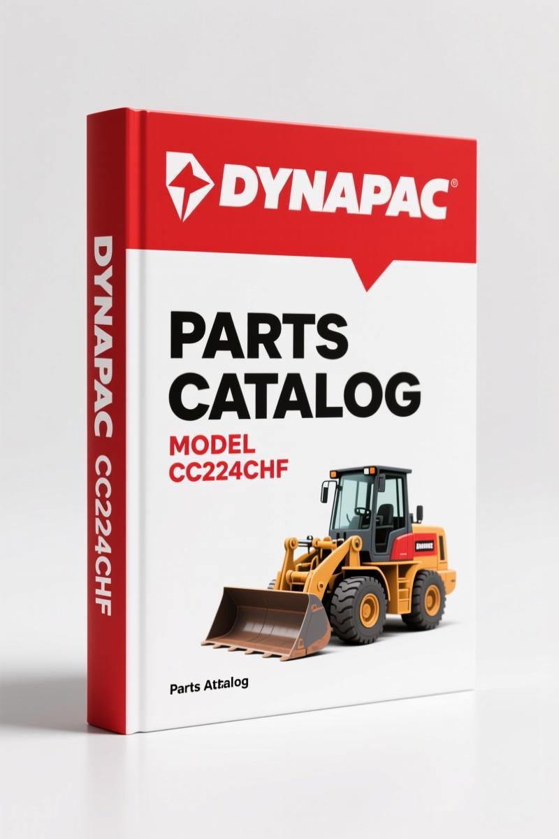 Dynapac CC224CHF Parts Catalog – 489 Pages OEM Exploded Diagrams
