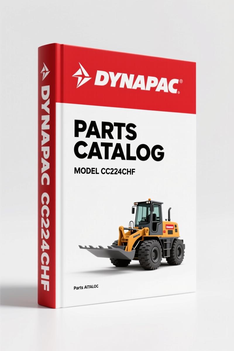 Dynapac CC224CHF 2010 Parts Catalog – OEM Exploded-View Diagrams