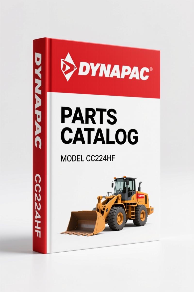 Dynapac CC224HF 2010 Parts Catalog – 453-Page OEM Spare Parts Index