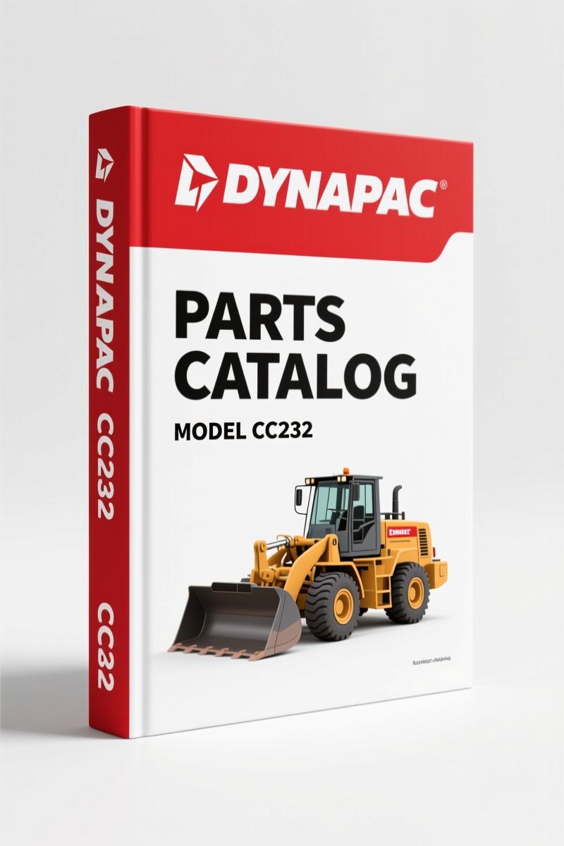 Dynapac CC232 Parts Catalog – 335 Pages OEM Spare Part Identification