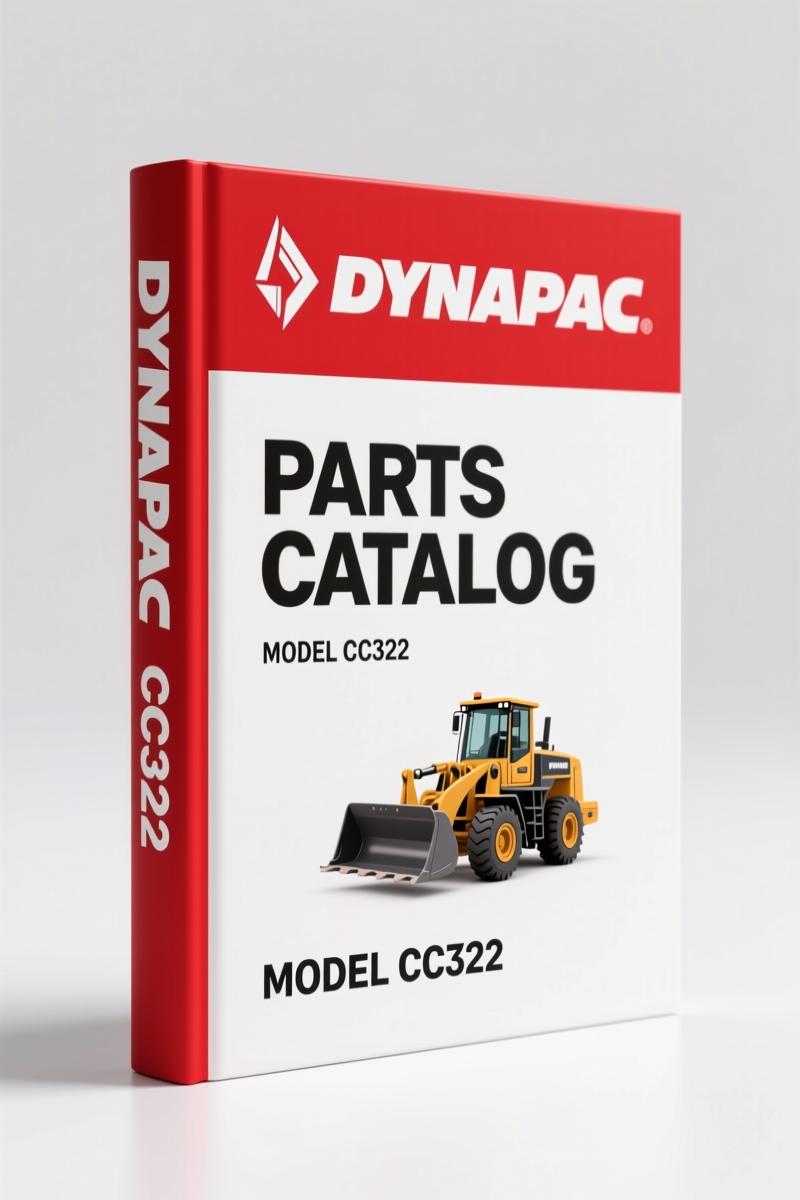 Dynapac CC322 Parts Catalog – 367 Pages of OEM Part Identification