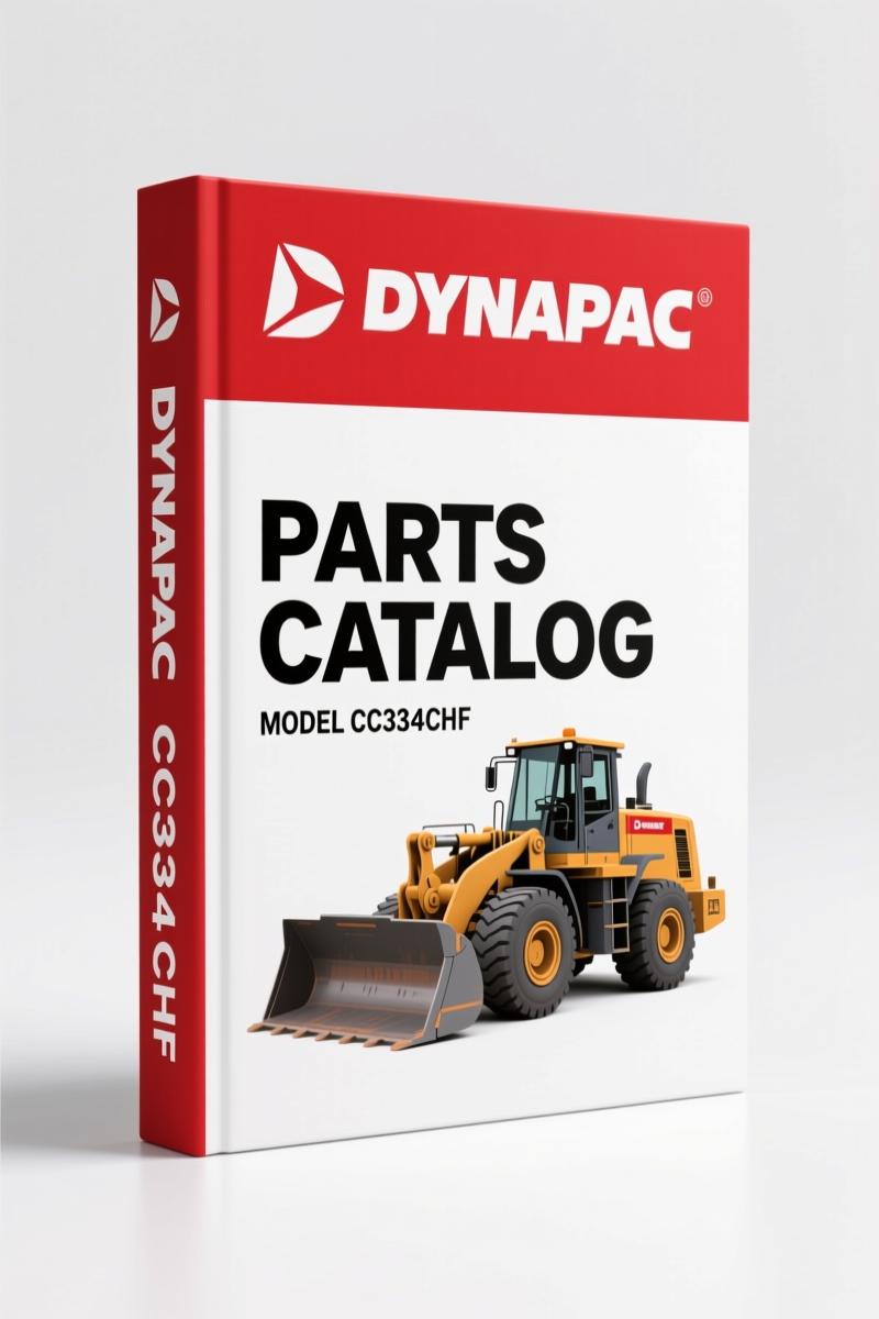 Dynapac CC334CHF 2010 Parts Catalog – OEM Spare Parts Identification
