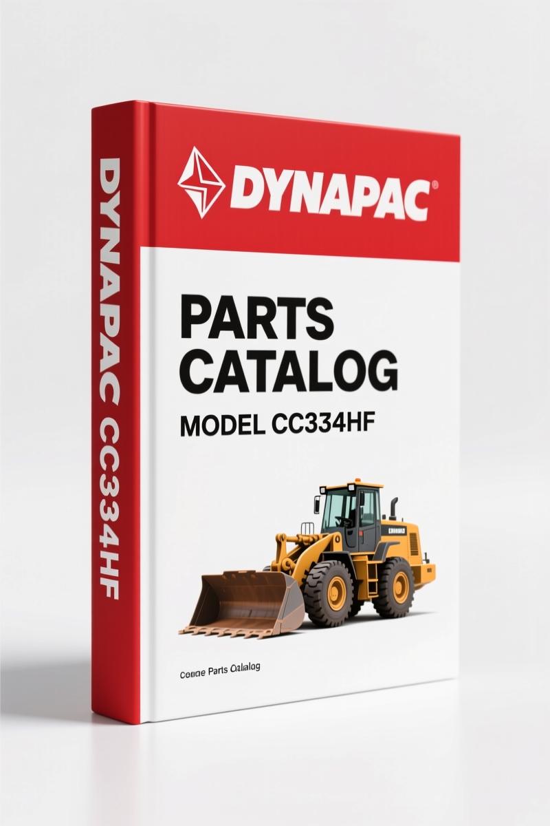 Dynapac CC334HF Parts Catalog – 455 Pages of OEM Spare Parts Data
