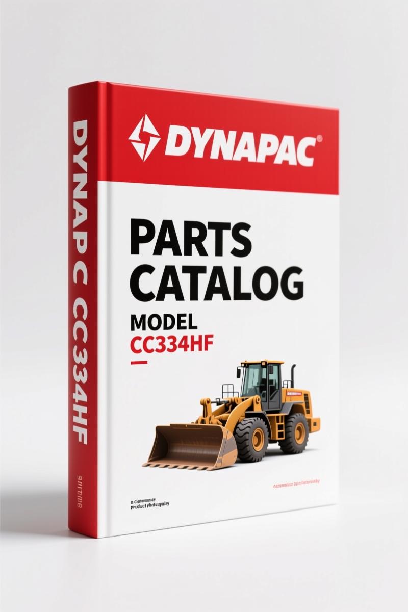 Dynapac CC334HF 2010 Parts Catalog – 457 Pages of OEM Spare Parts Data for Certified Mechanics