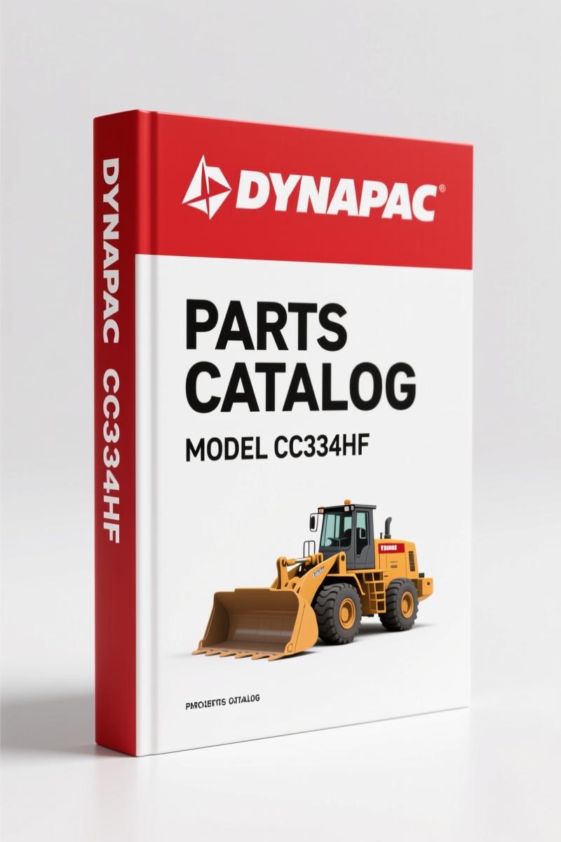 Dynapac CC334HF 2010 Parts Catalog – OEM Spare Parts Data