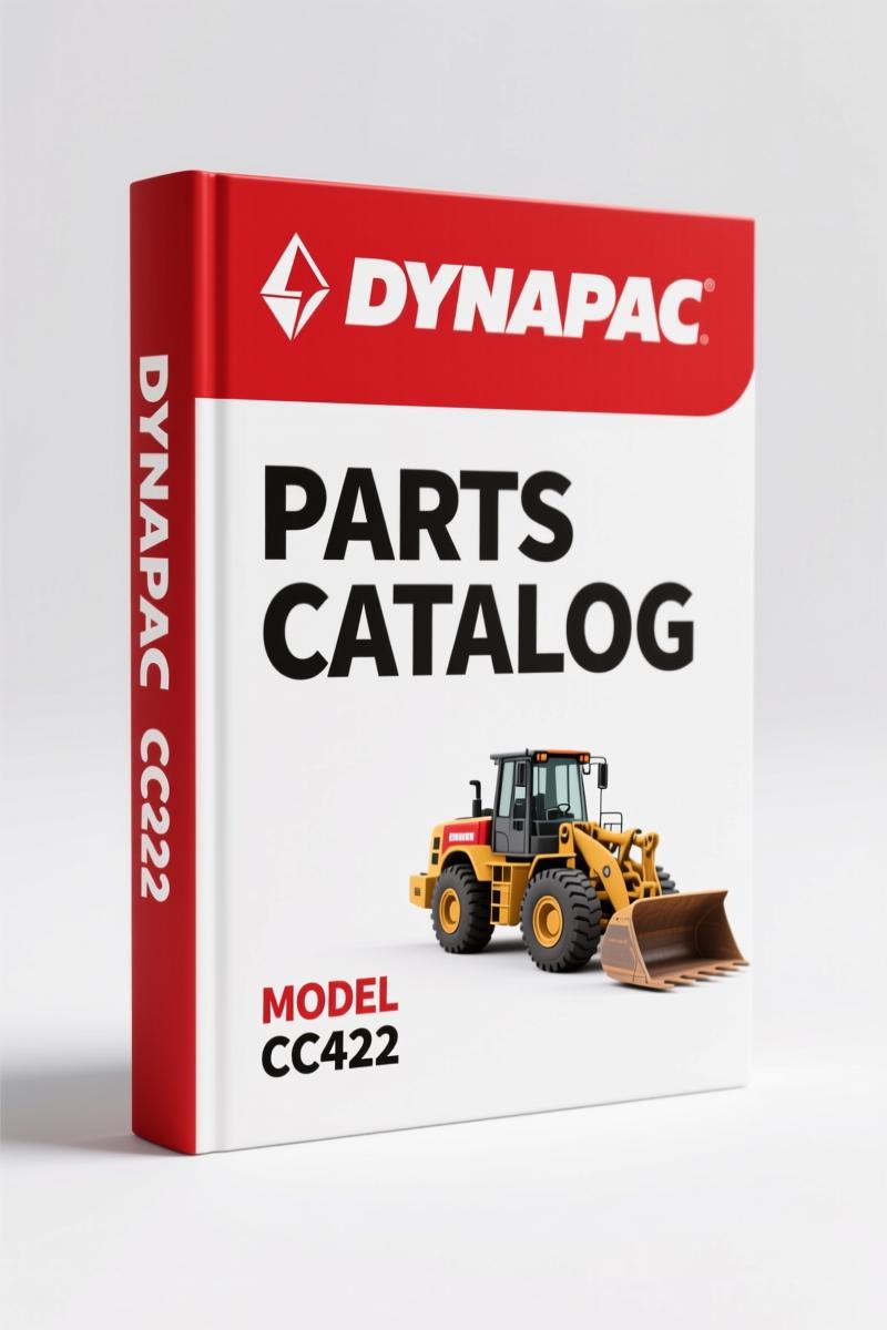 Dynapac CC422 Parts Catalog – 395 Pages OEM Spare Parts Data