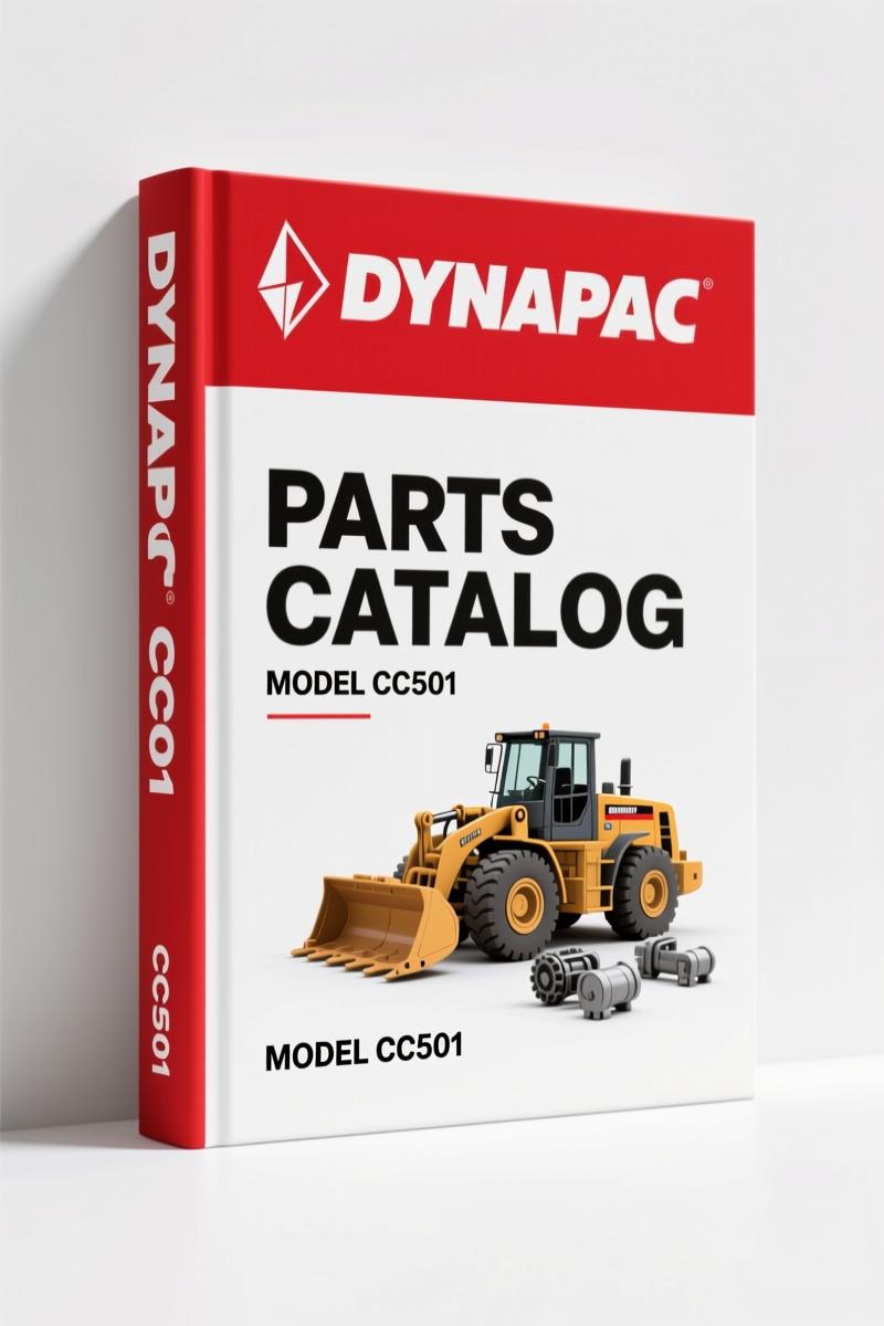 Dynapac CC501 Parts Catalog – 158-Page OEM Parts Breakdown