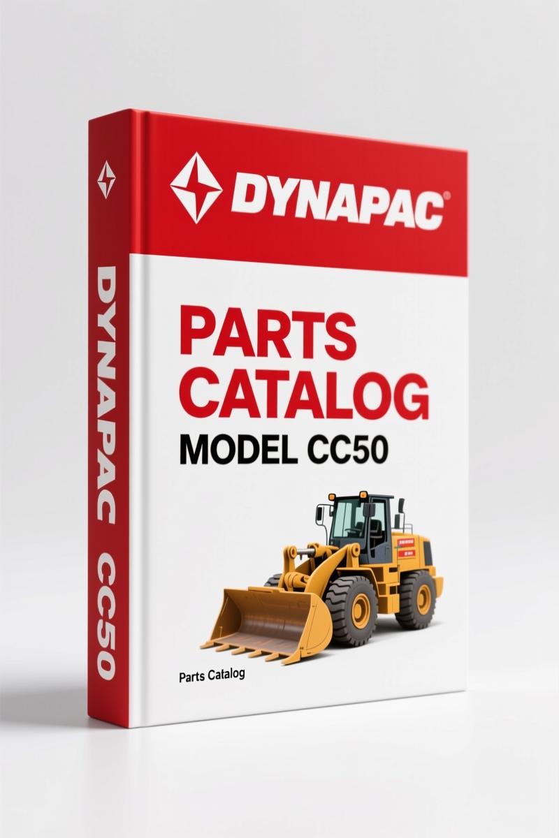 Dynapac CC50, CC50A Parts Catalog – 131 OEM Pages