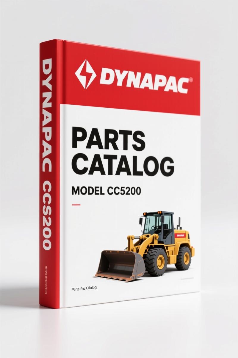 Dynapac CC5200 2015 Parts Catalog – 592-page OEM document showing exploded views and part numbers
