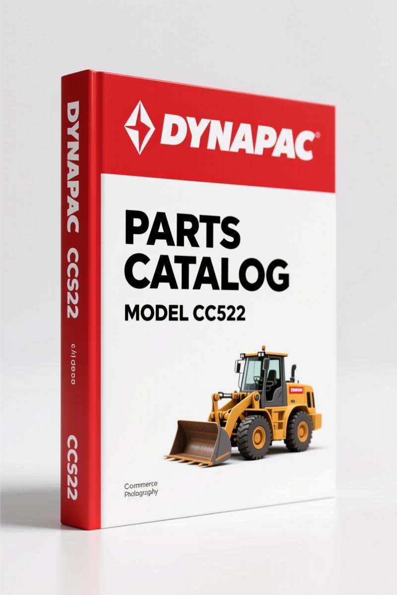 Dynapac CC522 Parts Catalog – 401 Pages OEM Spare Parts Data