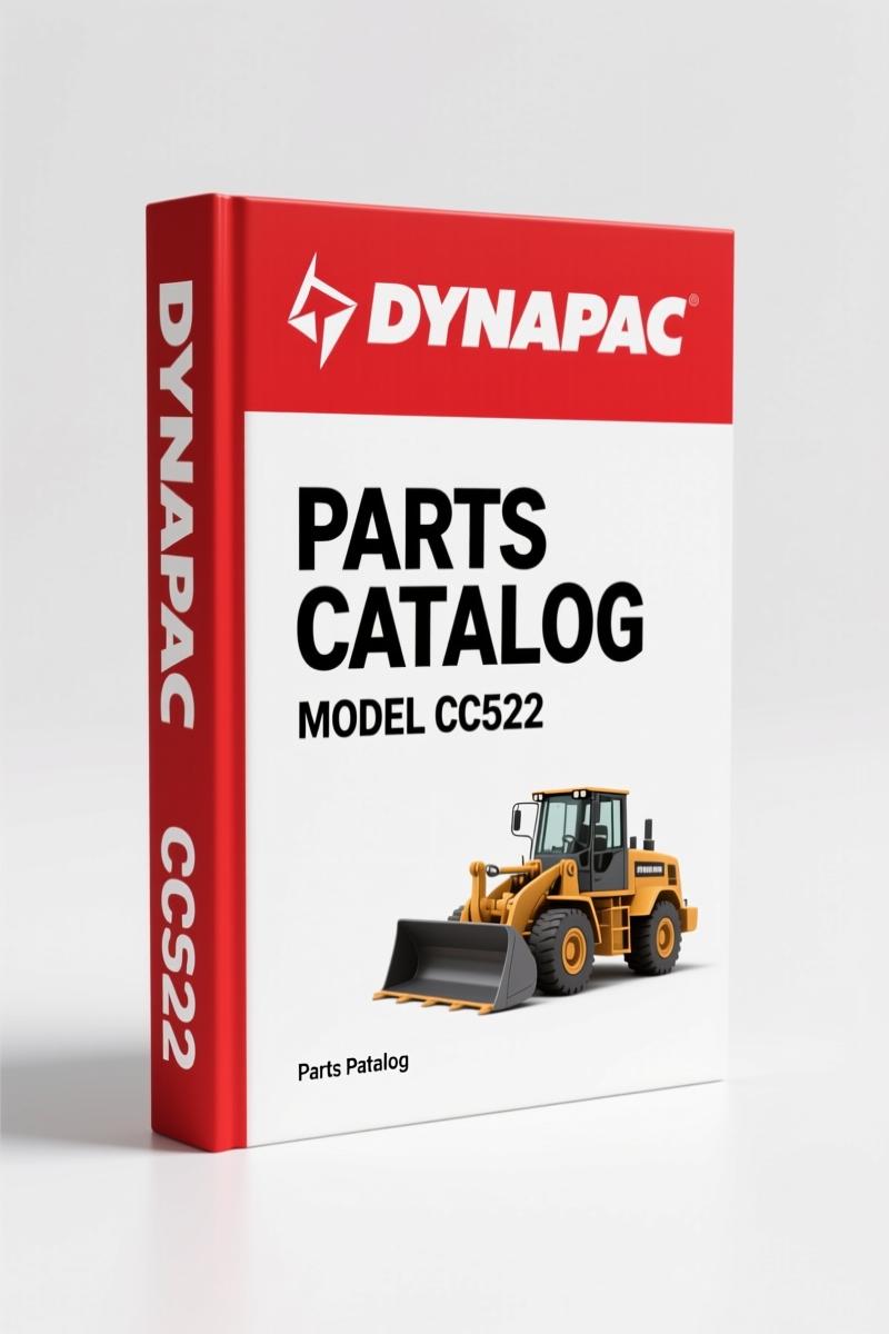 Dynapac CC522 Parts Catalog – 341 Pages of OEM Spare Parts Data