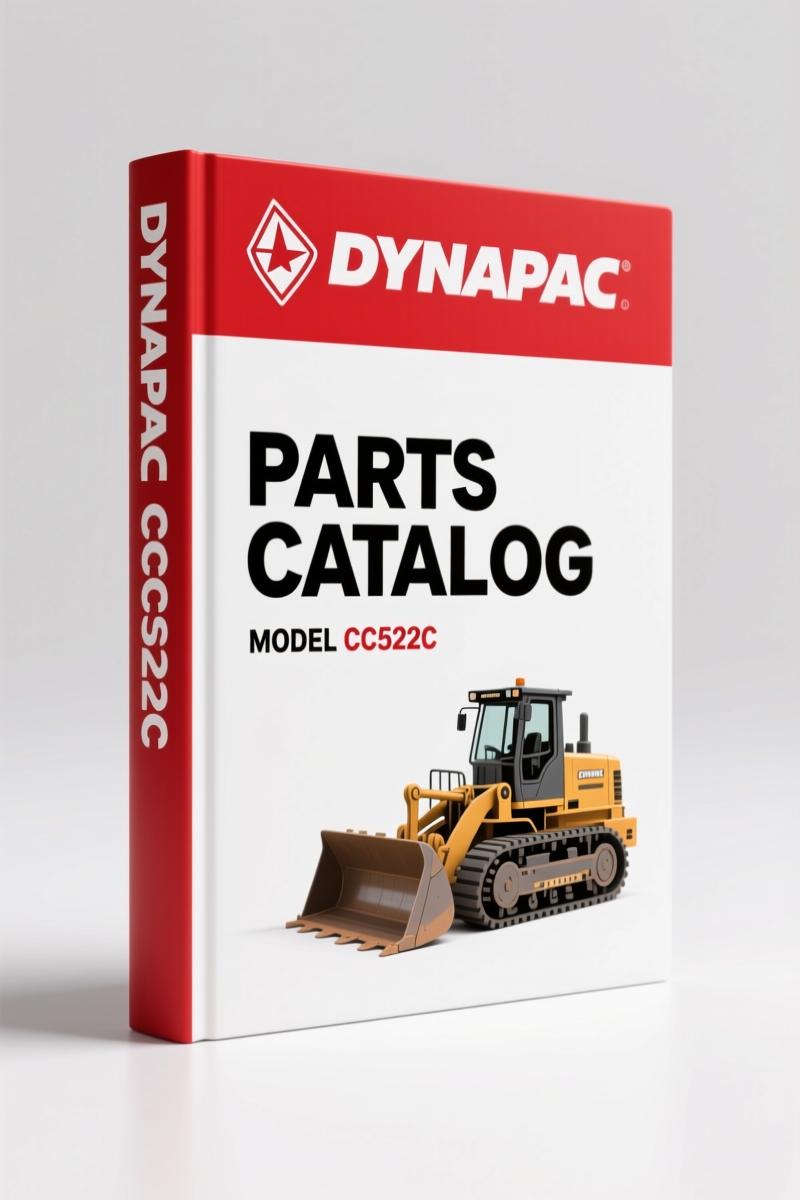 Dynapac CC522C Parts Catalog – 265 Pages OEM Part Numbers