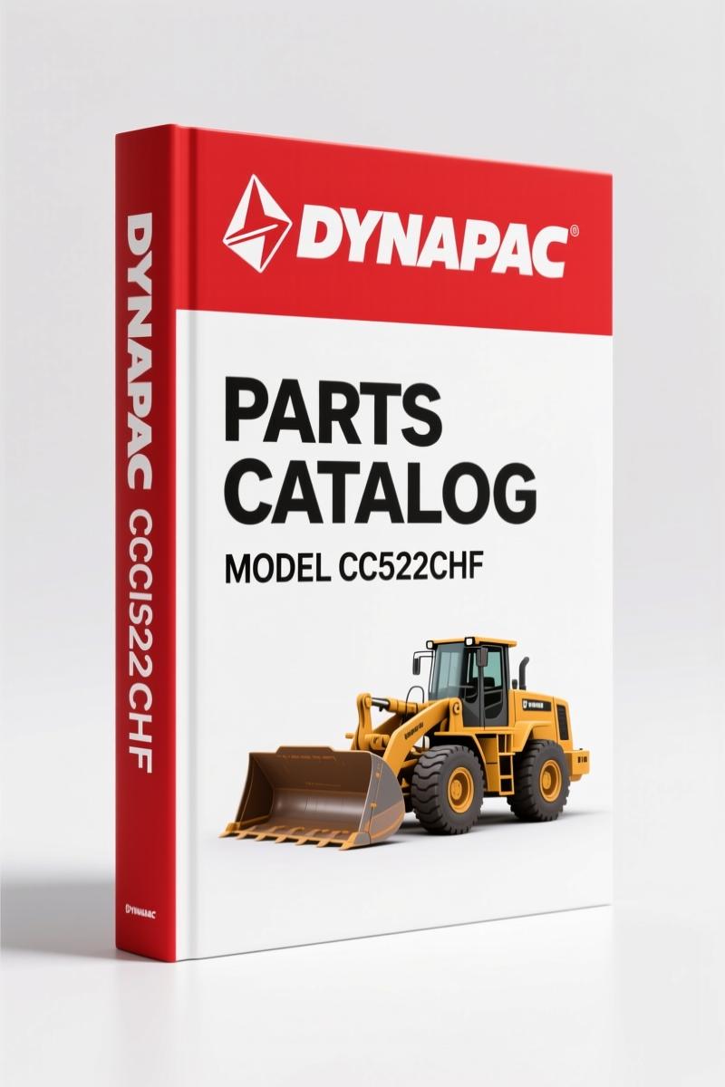 Dynapac CC522CHF Parts Catalog – 261-Page OEM Spare Parts Data