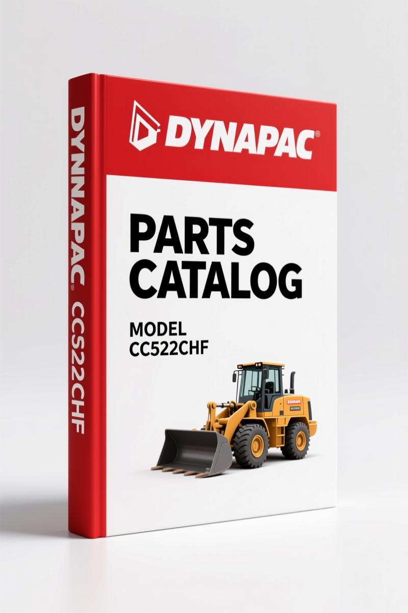 Dynapac CC522CHF Parts Catalog – 299 Pages of OEM Spare Parts Data