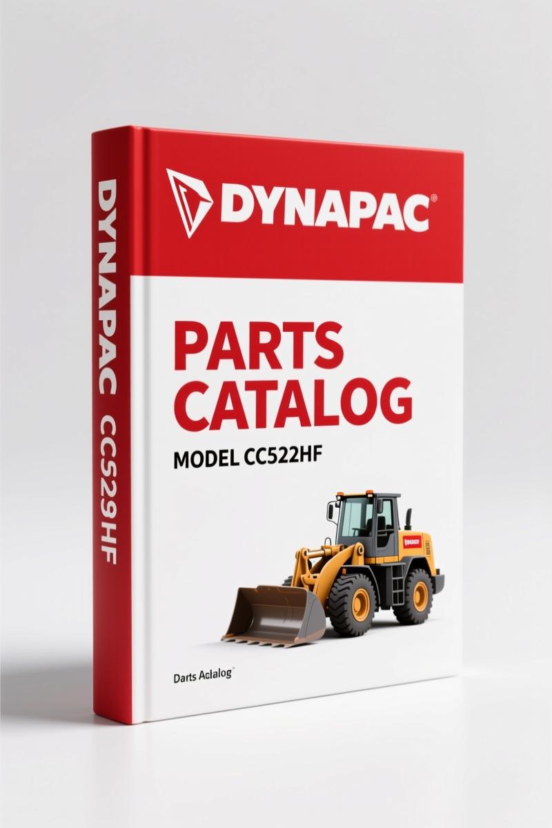 Dynapac CC522HF Parts Catalog – 293 Pages of OEM Spare Parts Data