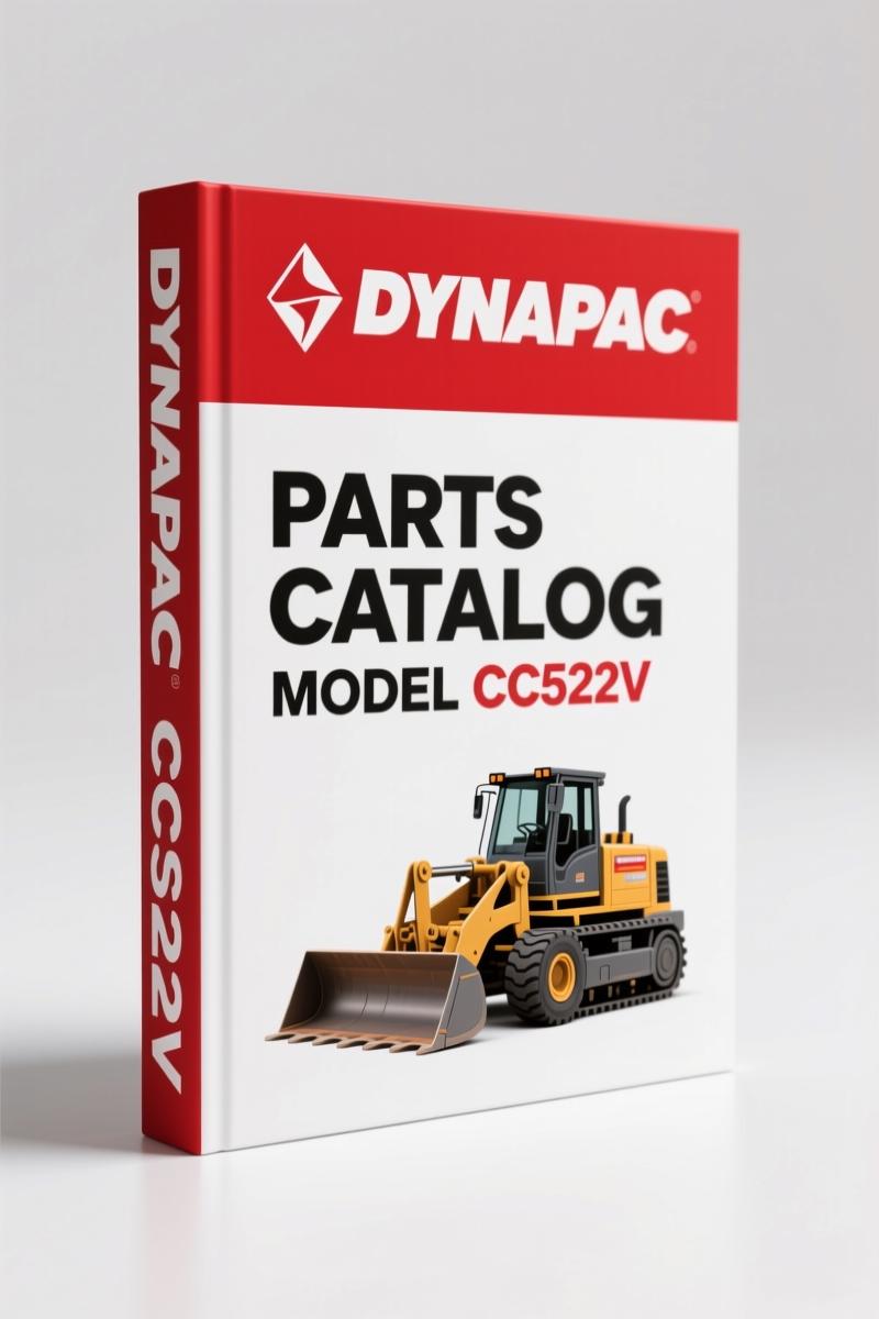 Dynapac CC522V Parts Catalog – 202 Pages OEM Spare Parts Data